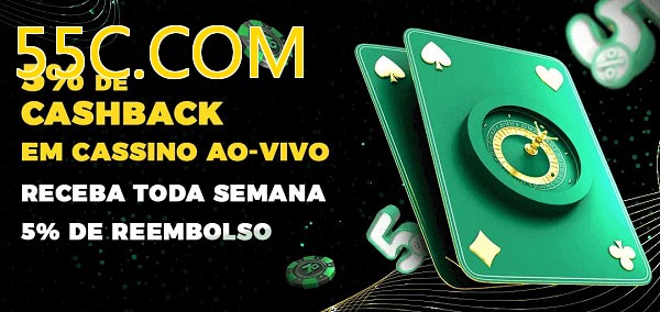 Promoções do cassino ao Vivo 55C.COM